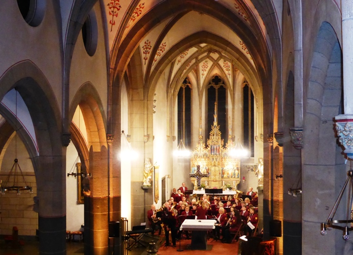 Die Blaskapelle Ettringen zu Gast in Sankt Genovefa